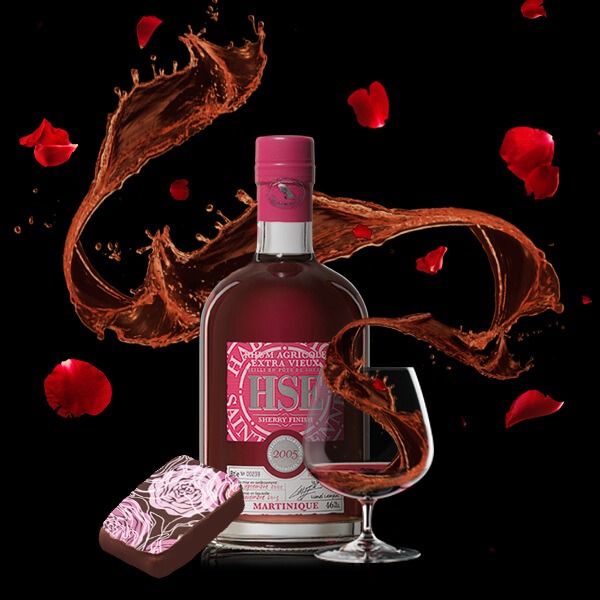 RHUM PEDRO XIMENES FINISH & CHOCOLAT ROSE