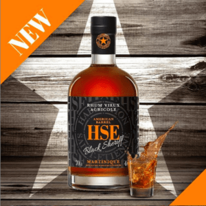 NOUVEL HABILLAGE RHUM VIEUX HSE BLACK SHERIFF